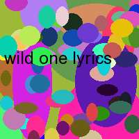 wild one lyrics