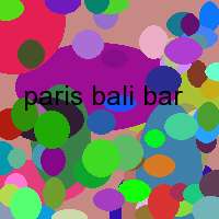 paris bali bar